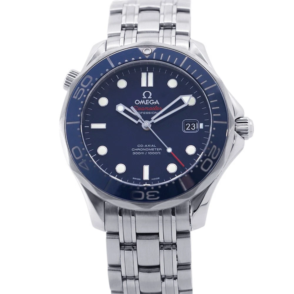 Omega — OMEGA Seamaster Diver300 Co-Axial 41mm Stainless Steel Blue Dial 212.30.41.2...