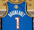 Mark Daigneault Signed Autograph OKC Thunder NBA Finals Jersey USA Oklahoma