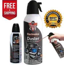 Dust-Off Falcon DPSXL Compressed Gas Duster Pack Of 3 - 10oz