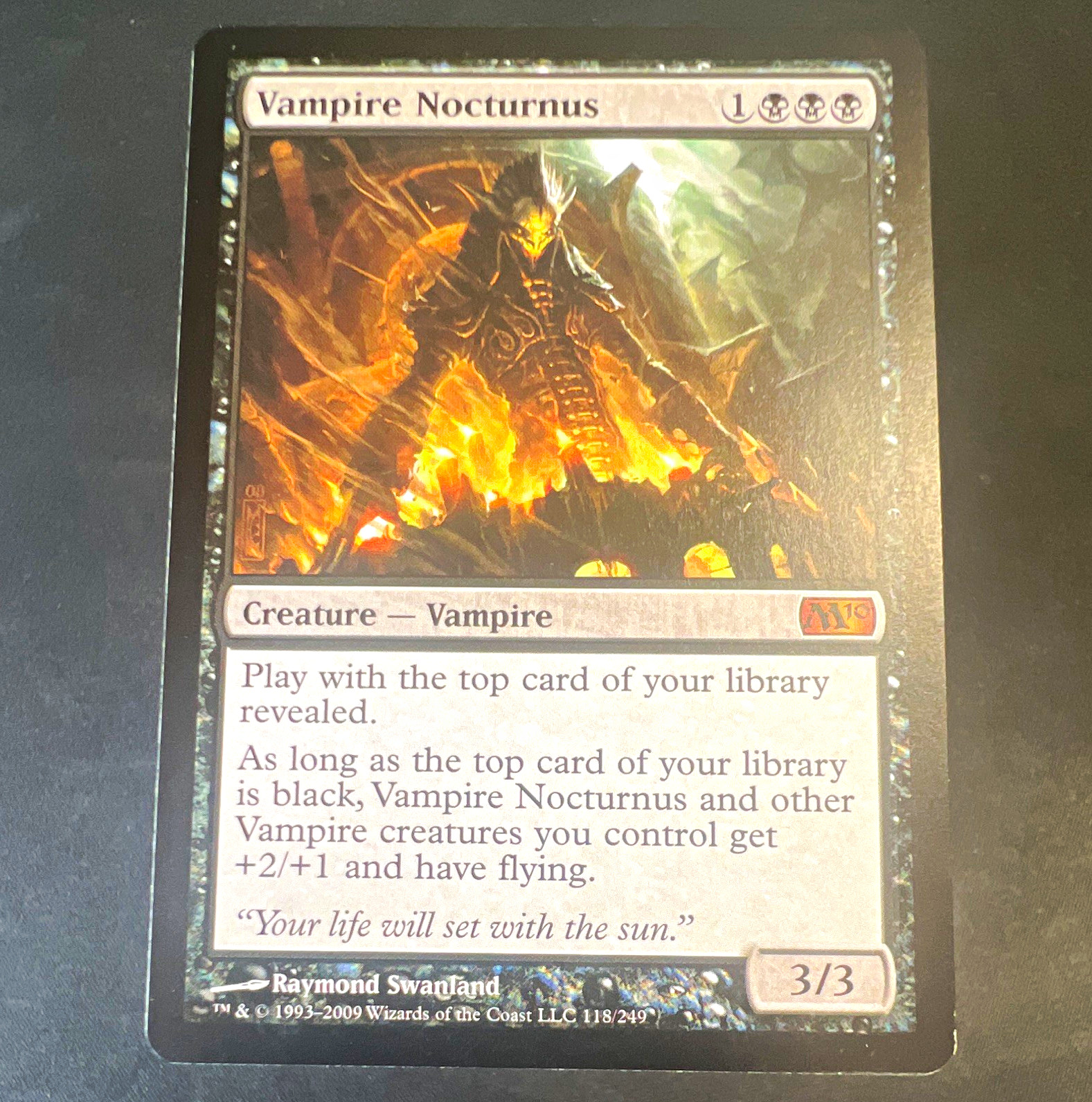 Wizards of the Coast MTG Vampire Nocturnus #118/249 M10 Mythic Eng Regular