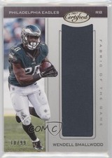 2017 Certified Fabric of the Game 18/99 Wendell Smallwood #FG-WS 9su