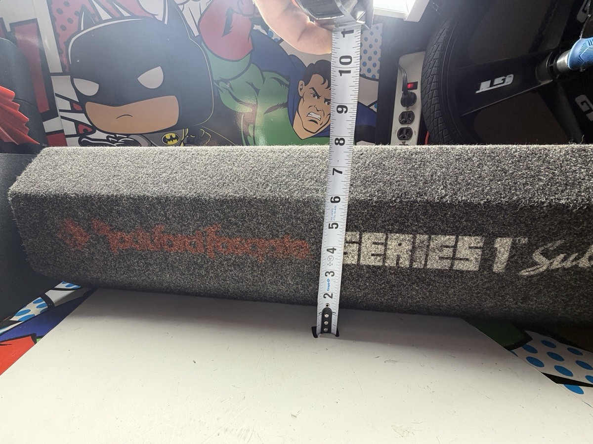 Old School Rockford Fosgate Series 1 BP-600 Bass Tube SUBZ W