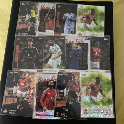 Topps Manchester United Team Set, 12 Parallels 