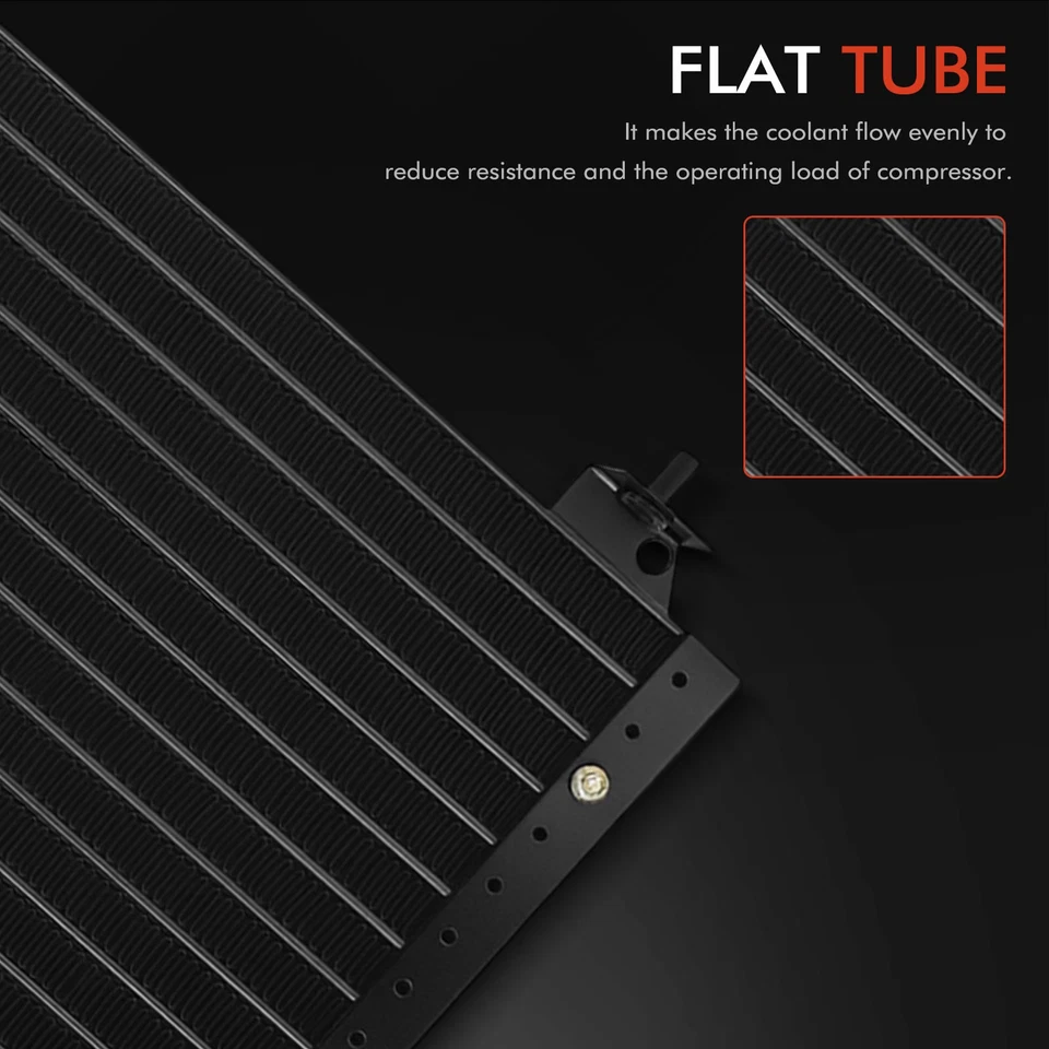 Condensador de aire acondicionado con soporte para Ford Probe 1993-1997 L4 2,0 L V6 2,5 L F32H19710AC Foto 3 de 4