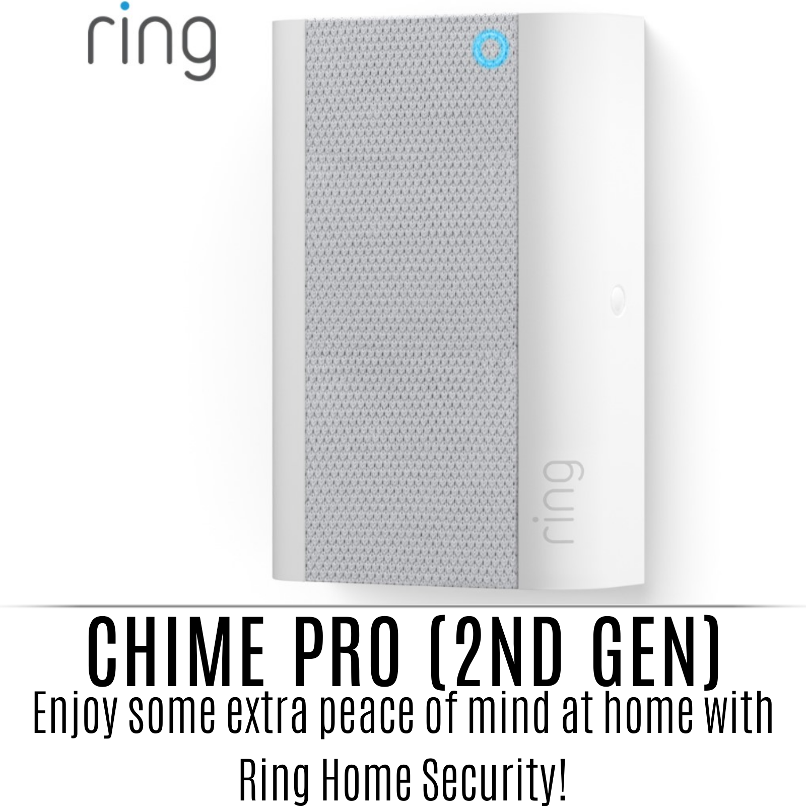 Ring Chime Pro 2nd Gen Indoor and Wi-Fi Extender ONLY for Ring Devices ...
