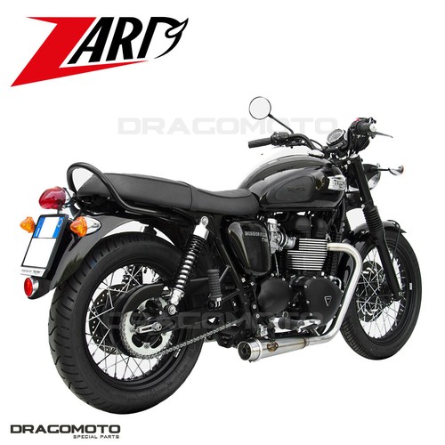 BONNEVILLE T100 TRIUMPH 2013 2014 ZARD Full exhaust 2 INTO 2 RC ZTP076S00SSR-P - Picture 4 of 7