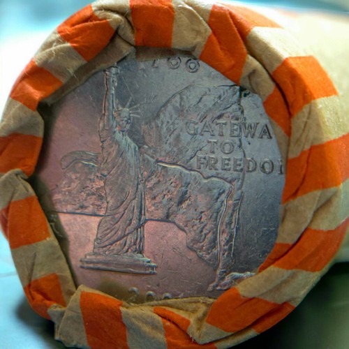 2001 New York State Quarter Roll: Varying Conditions/Open Roll? (Aprox 40 Coins) - Picture 4 of 4