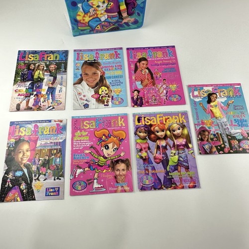 Lisa Frank Valerie Girl Cat Kitty Vtg '00 Y2K Binder Magazine Folders Lot Bundle - Picture 4 of 23