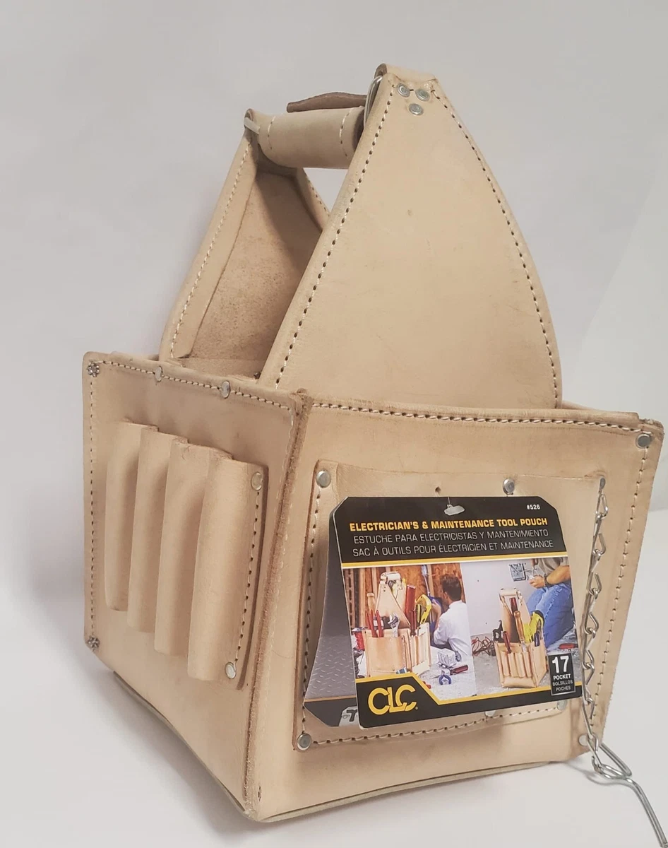 CLC ELECTRICIAN S AND MAINTENANCE TOOL POUCH HEAVY DUTY 17 POCKET 526