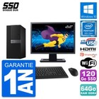 PC tour DELL 7040 Bildschirm 22 " Intel G4400 RAM 64Go SSD 120Go HDMI Windows 10