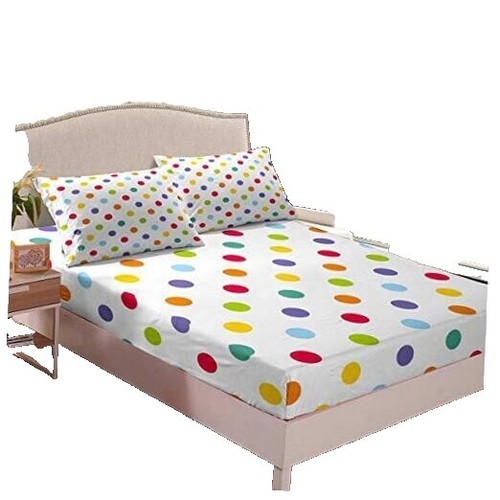 MARTHA STEWART Ultra Soft Brushed Microfiber 4-Piece Sheet Set - Deep Pocket, Easy Care, Queen, Pink & Blue Floral - View #2