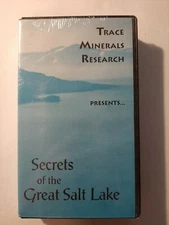 SECRETS OF THE GREAT SALT LAKE, TRACE MINERALS RESEARCH SEALED VHS 