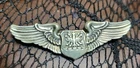 Vintage Post WWII USAAF Meyer Navigator Air Force Wings Pin Military Medal