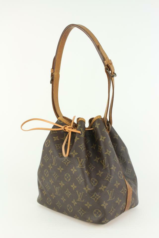 Louis Vuitton Monogram Petit Noe Drawstring Bucke… - image 1