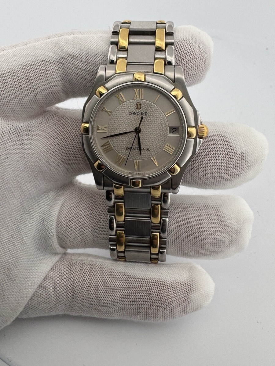 時計 CONCORD SARATOGA Concord Saratoga 14.c2.1894 Stainless Steel 37mm Quartz