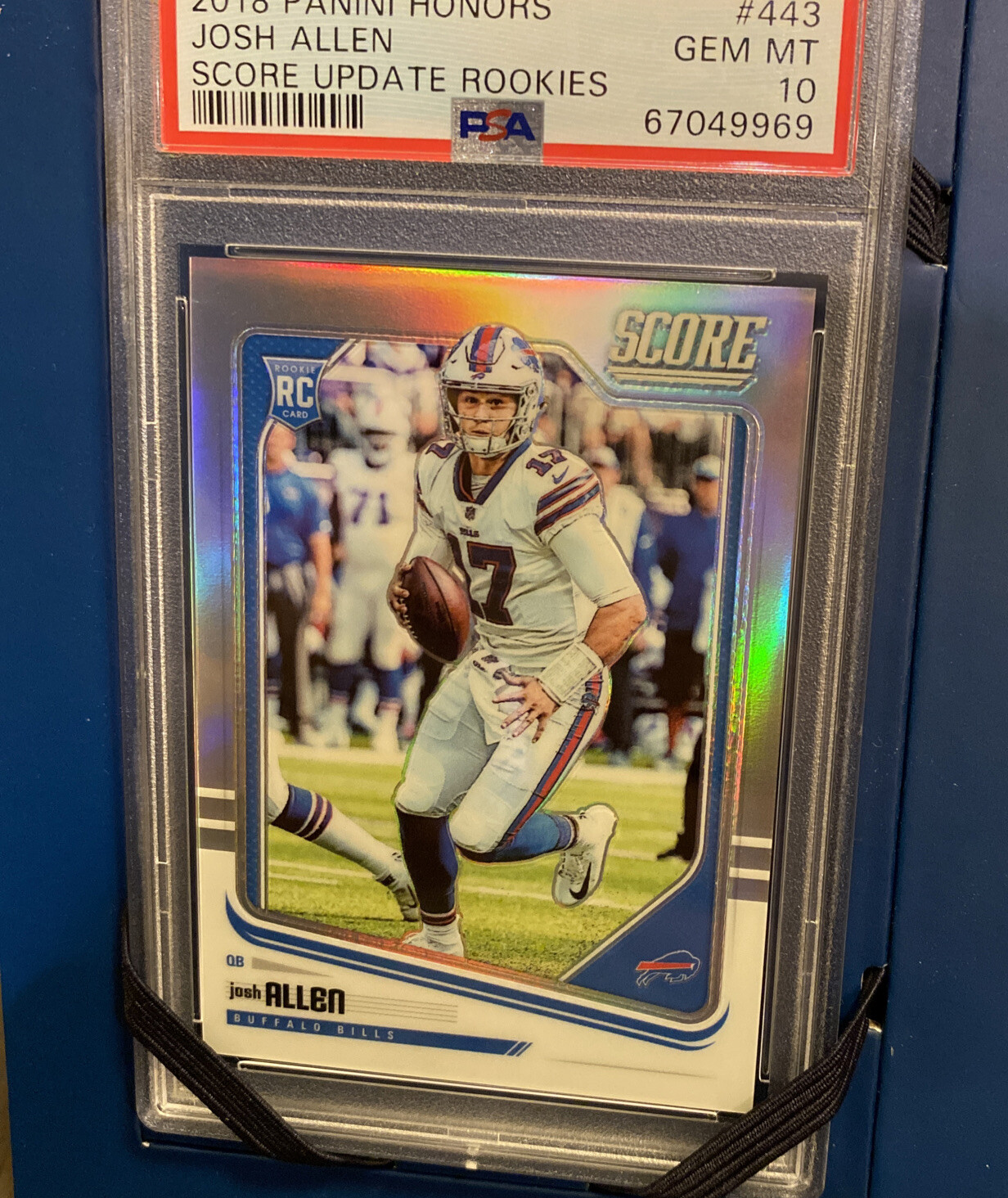 Josh Allen Panini Honors Score Update Rookies #443 Base