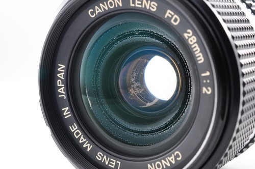 **Excelente+++++** Lente Gran Angular Canon FD NFD 28mm f/2 MF + Tapa de Japón - Imagen 2 de 10