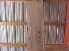 SPALTED SOFT MAPLE SLAB BOARD KILN DRIED LUMBER 7/8" THICK 2591V WOOD LIVE EDGE