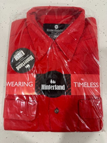 Hinterland Men's 100% Cotton Flannelette L/Sleeve Shirts, Many Colours & Size - Picture 2 of 69