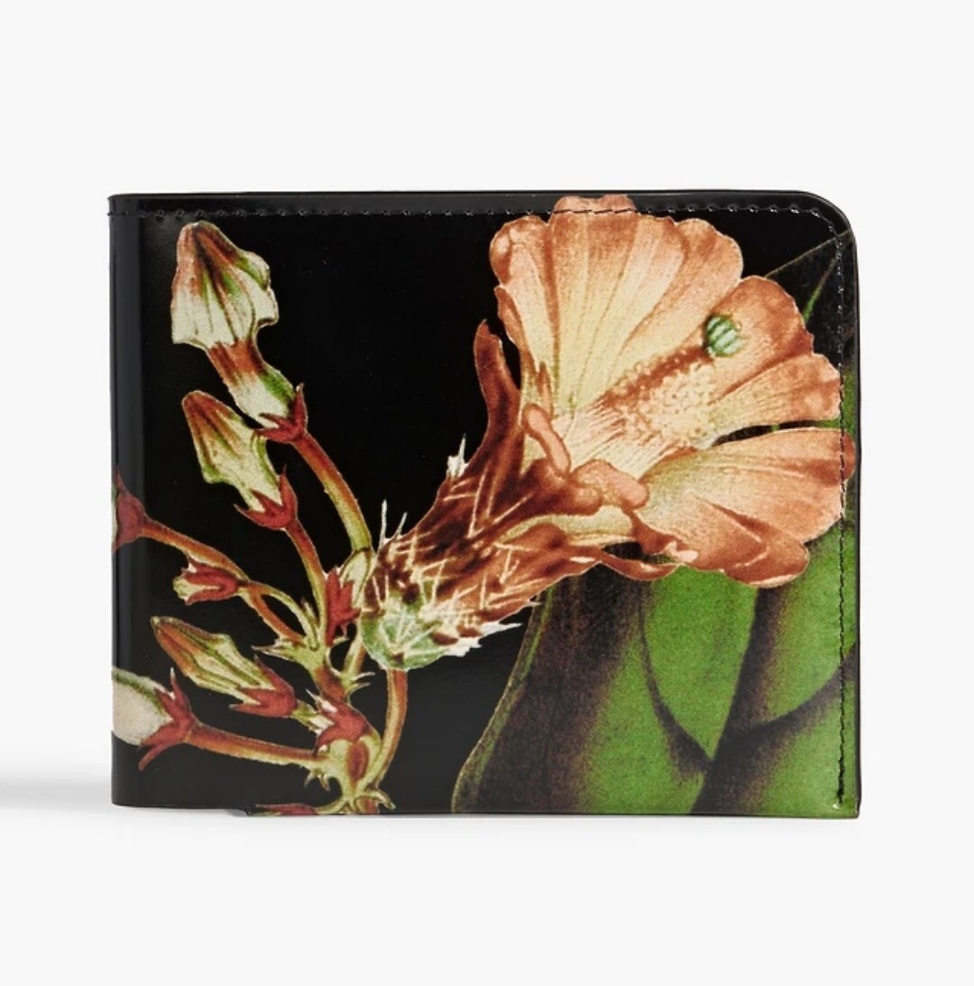 Dries van noten flower design wallet