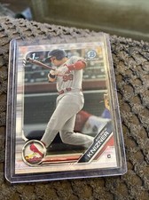 2019 Bowman Chrome 1st Baseball Prospects MLB #BCP-132 Andrew Knizner Base Card