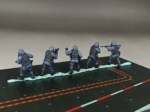 1/72 Built and Painted Call of Duty Series U.K SAS Special Force 5 Figures Model - Picture 9 of 11
