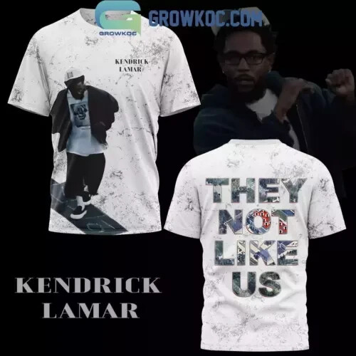 Kendrick Lamar They Not Like Us 2024 Single 3D T-Shirt
