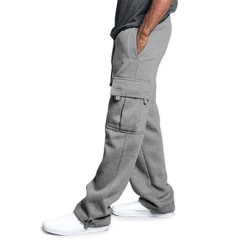 G-Style USA Men's Jogger Heavy Weight Fleece Cargo Pocket Sweat Pants - Imagen 13 de 28