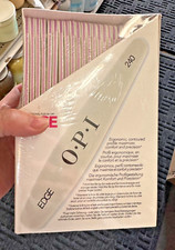 Opi Edge White Nail File 240 Cushioned Board File - Fi621 - 48 Pc