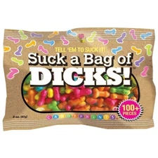 Suck a Bag of Dicks! Penis shaped Candy