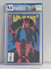 Wolverine #88 DLX CGC 9,6 casi nuevo+ 12/94 1er Deadpool vs. Wolv. ¡Etiqueta X-Men personalizada!