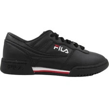 Fila Men's Original Fitness Causal Shoes Black White Red