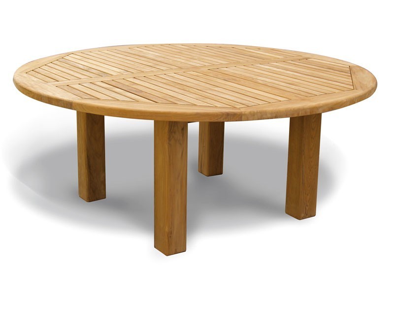 Teak Outdoor Round Table - Orion Range - 1.8m