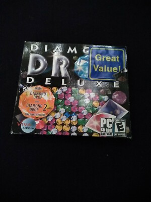 Diamond Drop Deluxe (PC) CD-ROM Game ( 2008 ) - good 