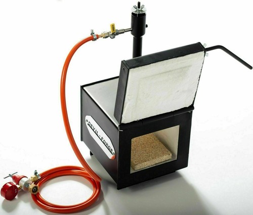 DFPROF1+1D/2“ Fragua de Gas Fragua de Propano Quemador de Horno Herrero - Afbeelding 8 van 12