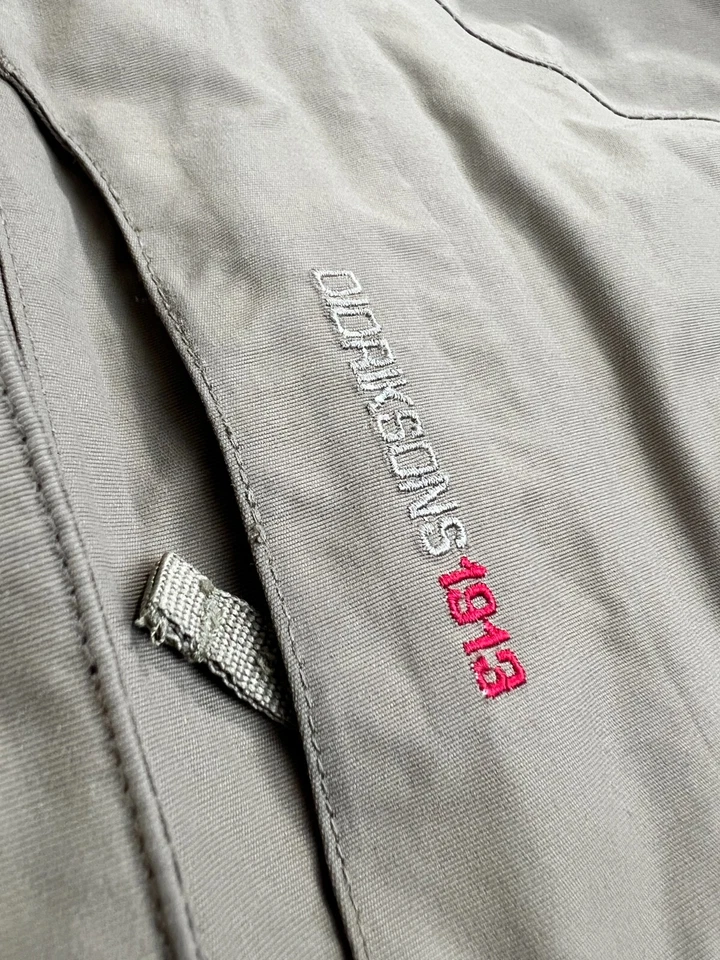 Chaqueta Parka Impermeable Beige Didriksons 1913 Storm System Talla 44/L Para Hombre Foto 3 de 4