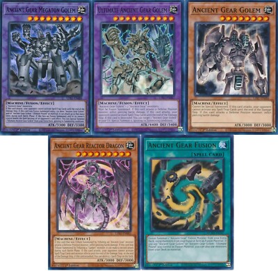 yugioh ancient gear golem deck Complete Custom for Yu-Gi-Oh! GX Yugioh Ancient Gear Budget Deck