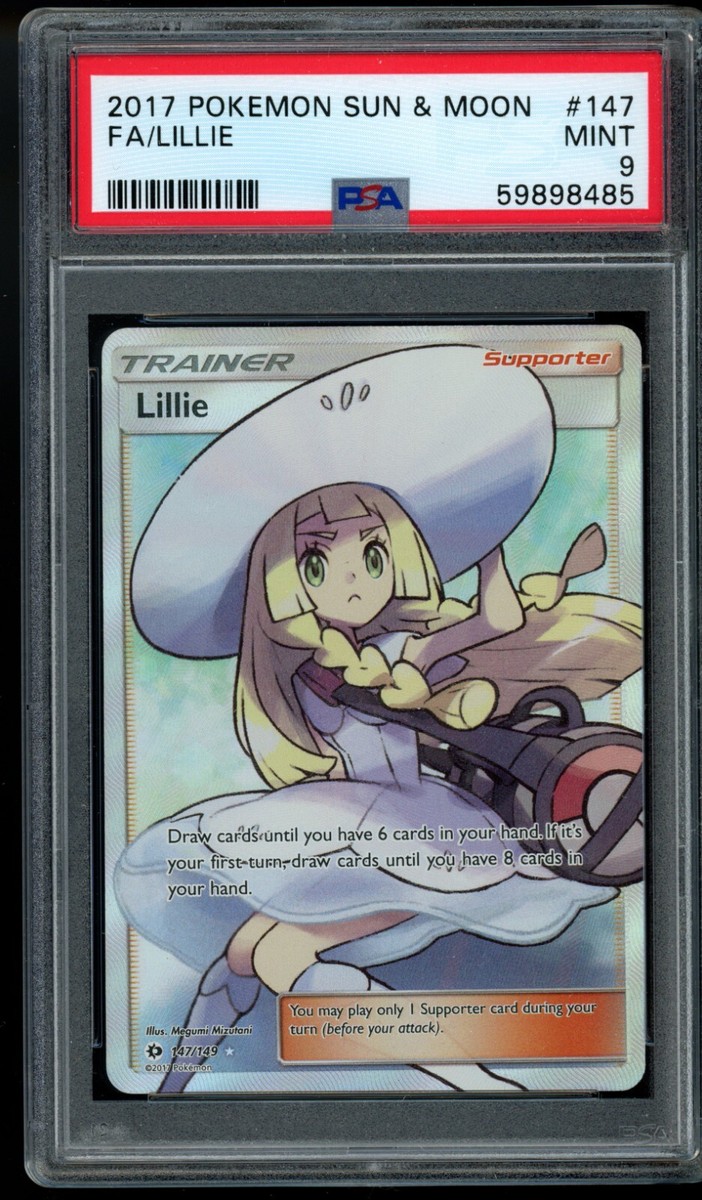 ポケモンカード Lillie #147 ホロ仕様 NM-MT (8) Lillie (Full Art) 147/149 SM Base Set Holo for sale online