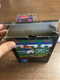 10-Yard Fight (Nintendo NES) Complete - 5 Screw Hangtab Sticker Seal - Authentic