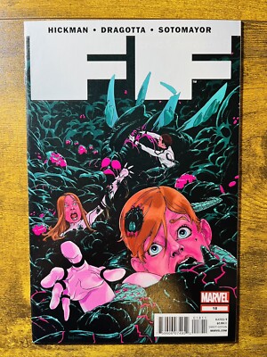 FF 18 DIRECT EDITION FANTASTIC FOUR JONATHAN HICKMAN STORY MARVEL 2012 A