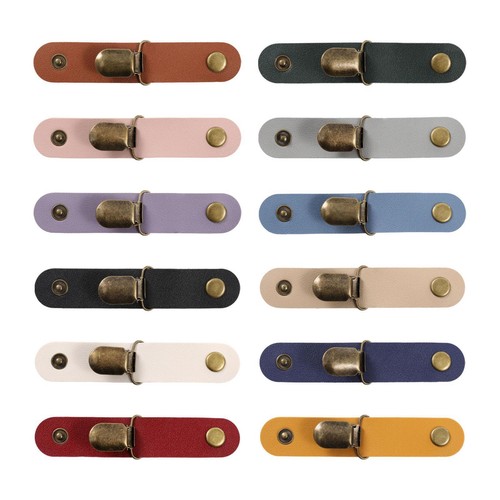 Clip Magnétique Portable Pour Chapeau En Cuir PU - À Fixer Sur Sac à Dos, Valise Ou Veste - Voyage, Randonnée