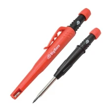 Big Horn 19897 Industrial Mechanical Pencil with 9 Pcs Pencil Lead Refill