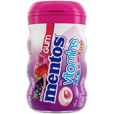 Mentos Gum with Vitamins - Berry 45 pieces