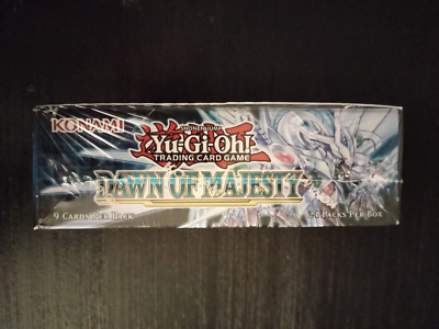 YuGiOh Dawn of Majesty 1st Ed BOOSTER BOX FACTORY SEALED - Stardust Dragon  Set | eBay