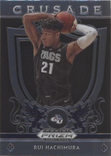 2019 Panini Select Zebra Prizm #187 RUI HACHIMURA PSA 9 Mint | eBay