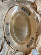Cresent China Platter " Lucky Set"