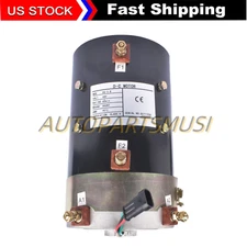 DC Electric Motor For Golf Car 3.3Hp 48 Volt XQ 3.8,19 SPLINE 5.0 HP W/SENSOR