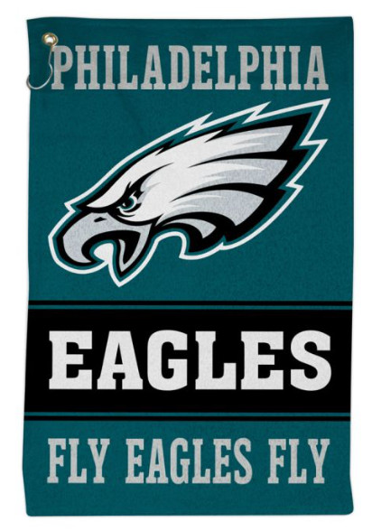 NFL Philadelphia Eagles "Fly Eagles Fly" Sports/Golf Bag Fan Towel 16" x 25"