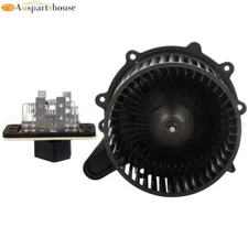 Front HVAC Blower Motor&Resistor For Ford F-150 F250 Heritage Lincoln Navigator