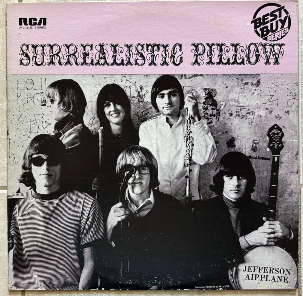 Jefferson Airplane - Surrealistic Pillow - 1980 (reissue) - Best